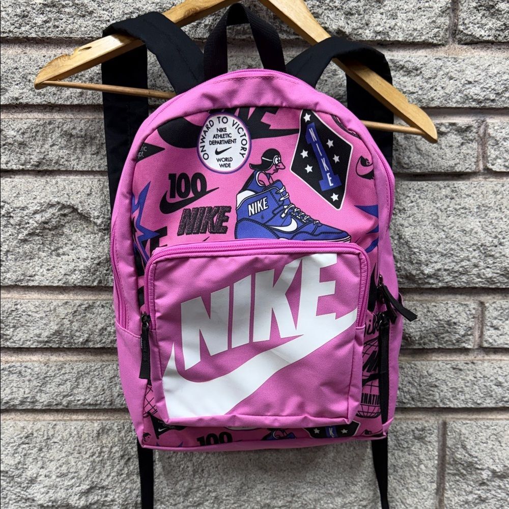 Nike Fuchsia Graphic Backpack